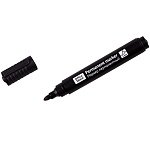 Маркер перманентный 3.0 мм OfficeSpace "8004А, черный, пулевидный 9359089