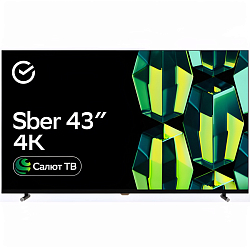 Телевизор Sber SDX-43U4124, 43"