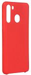 Задняя накладка ZIBELINO Soft Matte для Samsung Galaxy A21 красный