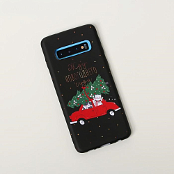 Задняя накладка NONAME для Samsung S10 «Жду новогоднего чуда», 7,04 × 15,0 см