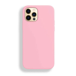 Силиконовый чехол SILICONE CASE для iPhone 13 Pro (06 светло-розовый)