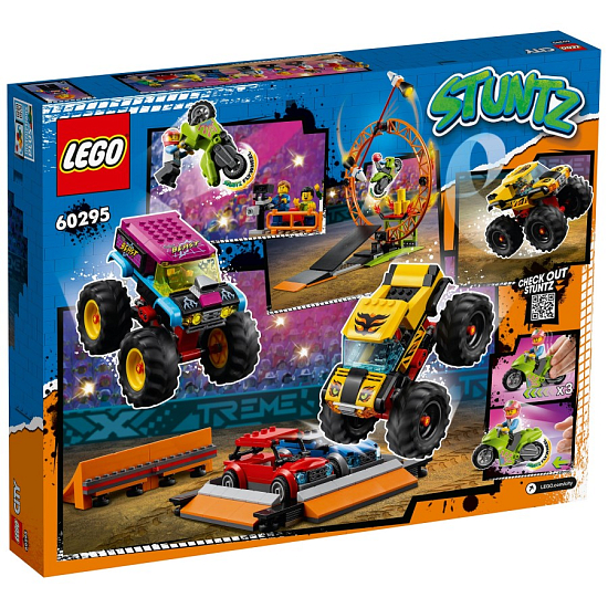 Конструктор LEGO City 60295 Арена для шоу каскадёров