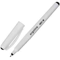 Ручка капиллярная (линер) ЧЕРНАЯ CENTROPEN "Handwriter", трехгранная, линия 0,5мм