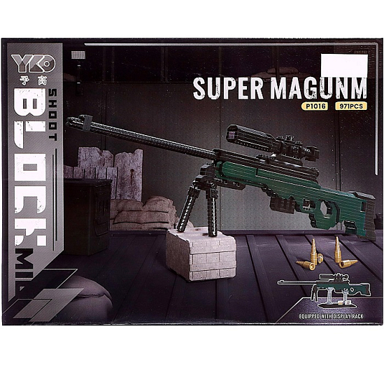 Конструктор-Мини «Оружие. AWP», 971 деталь 9952625