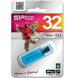 USB 32Gb Silicon Power Helios 101 Blue