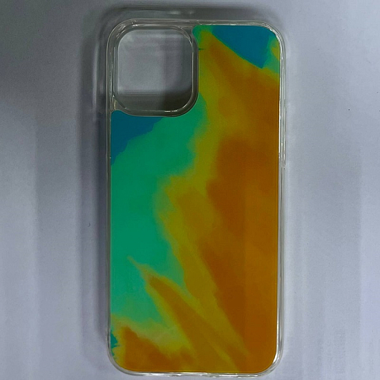 Задняя накладка NONAME для iPhone 12 разводы, прозрачный