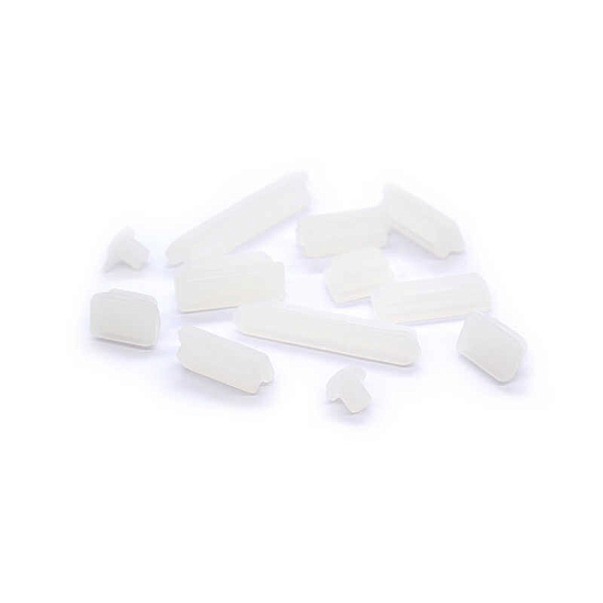 Набор заглушек для Macbook, белые (13шт)