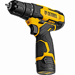 Дрель-шуруповерт Denzel CDQ-12, аккумуляторная, Li-Ion, 12 В