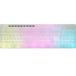 Клавиатура OKLICK 490ML белый