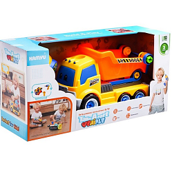 Конструктор «Самосвал», 36 элементов, шуруповёрт работает от батареек