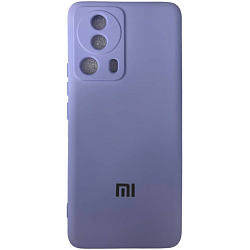 Задняя накладка SILICONE COVER для Xiaomi Mi 13 Lite (фиолетовый)