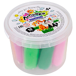 Тесто для лепки 12цв "Лепишка" в ведёрке Фин-ти-Флю Тдл/в-001