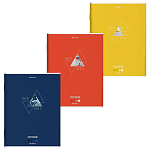 Тетрадь А4 80л. BRAUBERG скоба, клетка, глянцевый лак, SMART, 404048