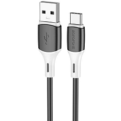 Кабель USB Type-C 1.0м BOROFONE BX79 Black
