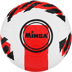 Мяч футбольный MINSA, TPE, машинная сшивка, 12 панелей, р. 5 9710383