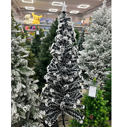 Ёлка с подсветкой светодиодная белые кончики 180 см