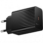 Сетевое ЗУ 1Type-C 3A BOROFONE BAS75A Black, 30W