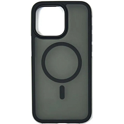 Задняя накладка HOCO AS5 Anti-fall Flexible Airbag Magnetic Case для iPhone 15 Pro Max black