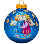 Шар "Ангелочек нежный 2", 80 мм, в подарочной упаковке