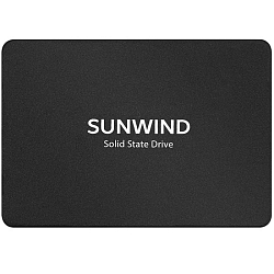Накопитель SSD 2.5" 512Gb SunWind ST3 SWSSD512GS2T, SATA III, 2.5", R/W 500/400