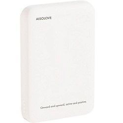 Внешний АКБ XIAOMI SOLOVE (W12 White RUS) (5000mAh) MagSafe 20W QC 3.0  PD3.0 3A