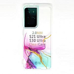Силиконовый чехол  Monarh Lusid Series для Samsung Galaxy S21 Ultra (Мятный)