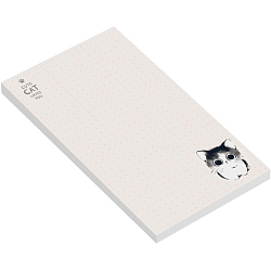Блок для записей MESHU "Cute cats", 10*17см, 50л., на склейке MS_65017