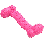 Игрушка жевательная «Любимое лакомство», TPR, 11×4 см, розовая