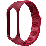 Нейлоновый ремешок NONAME для Xiaomi Mi Band 3/4/5 Nylon Loop Красный