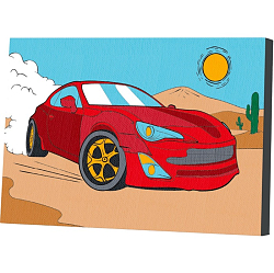 Картина по номерам для детей «Ралли в пустыне», 20 х 30 см 4971854