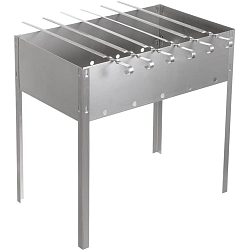 Мангал BOYSCOUT 500х300х500 мм, сборный, 6 шампуров (61237)