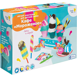 Набор для детской лепки из легкого пластилина "Кафе Мороженое" LV3716