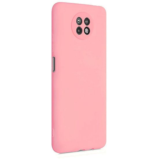 Силиконовый чехол NANO для Xiaomi Redmi Note 9T (Розовый)