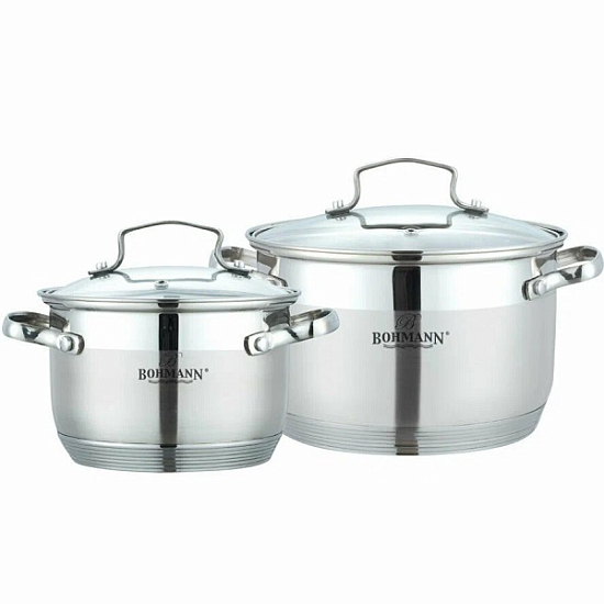 Набор посуды BOHMANN BH-1902 (4пр.)