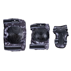 Защита TECH TEAM Safe fit adult 1.0 black/grey  L