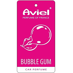Ароматизатор AVIEL "BUBBLE GUM" картонный
