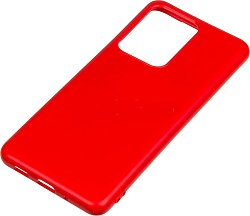 Задняя накладка GRESSO для Samsung Galaxy S20 Ultra (2020) красный. Смарт Слим