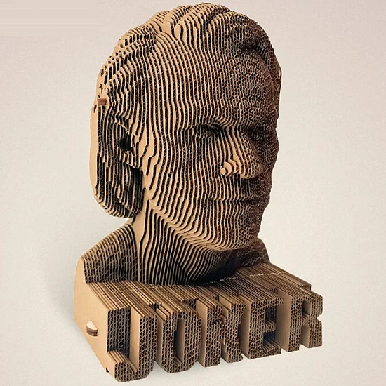 Картонный 3D пазл QBRIX Джокер