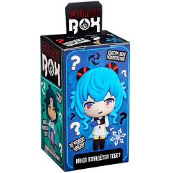 Игрушка - сюрприз Funny box «Аниме»: детский брелок, наклейки, карточка, цвет МИКС