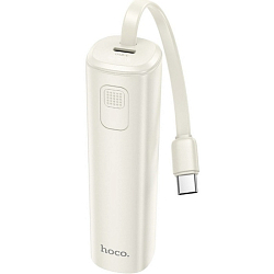 Внешний АКБ HOCO J113 Energy-bar (5000mAh) белый, Type-C (6942007600514)