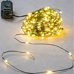 Гирлянда светодиодная Uniel Роса 30 м 300 светодиодов Теплый белый свет (UL-00012083)