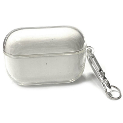 Силиконовый чехол  с карабином NONAME для Airpods Pro прозрачный