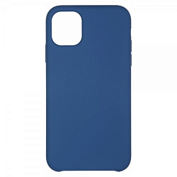 Силиконовый чехол SILICONE CASE для Iphone 11 Pro Max №03 синий