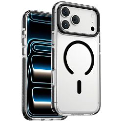 Задняя накладка KEEPHONE SHOCKSTAR MAGSAFE CASE для iPhone 17 PRO BLACK