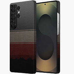 Задняя накладка KEEPHONE KEVILAR SEANOVA MAGSAFE для Samsung Galaxy S25 ULTRA SUNLIT