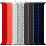 Силиконовый ремешок ISA для Apple Watch 42/44 (size 5 - 150 ) плетенный