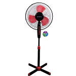 Вентилятор напольный POLARIS PSF 40V черный/красный