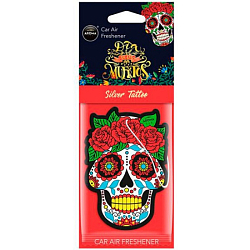 Ароматизатор AROMA Car Dia de Muertos Silver Tatoo