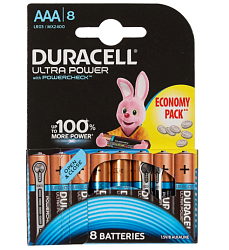 Элемент питания DURACELL LR03 BL-8 Ultra Power