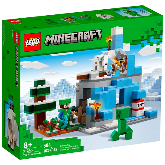 Конструктор LEGO Minecraft 21243 Ледяные вершины